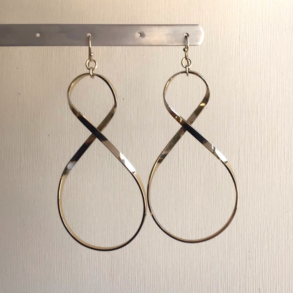 Gold Earrings-Pierced